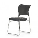 Стул HALMAR RAPID черный/хром